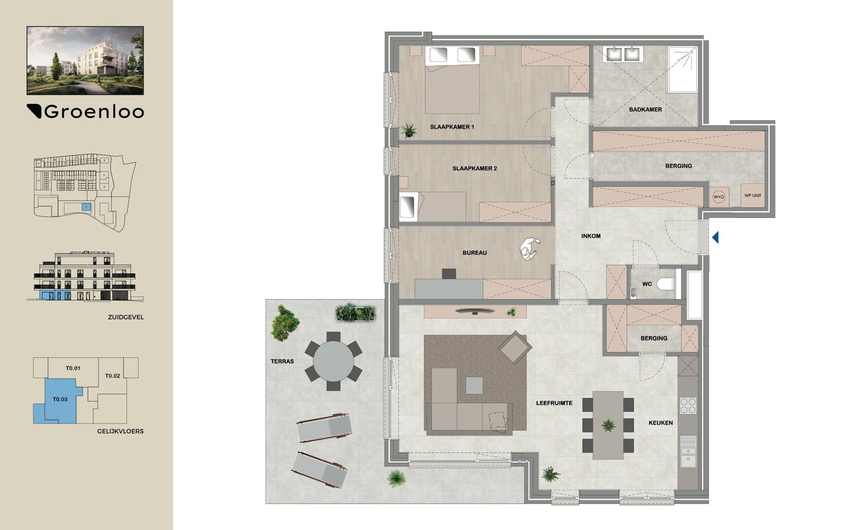 ✨ Exclusief nieuwbouw appartement,  gelijkvloers met zeer mooi terras . foto 22