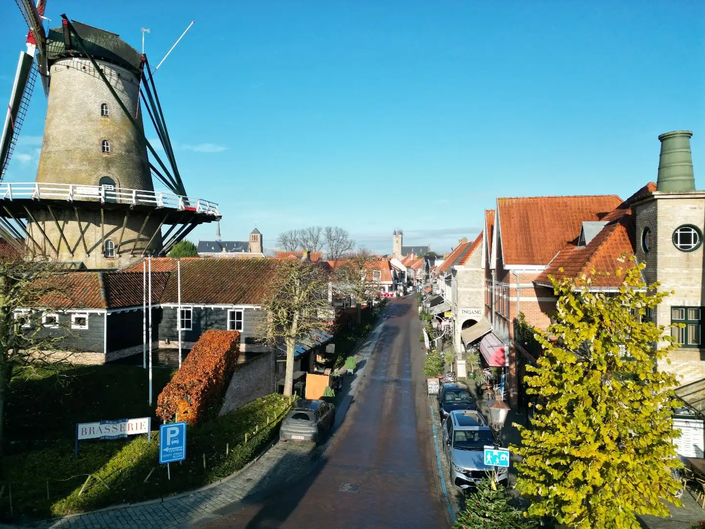 Unieke commerciële ruimte in de iconische molen “De Brak” – Sluis foto 4