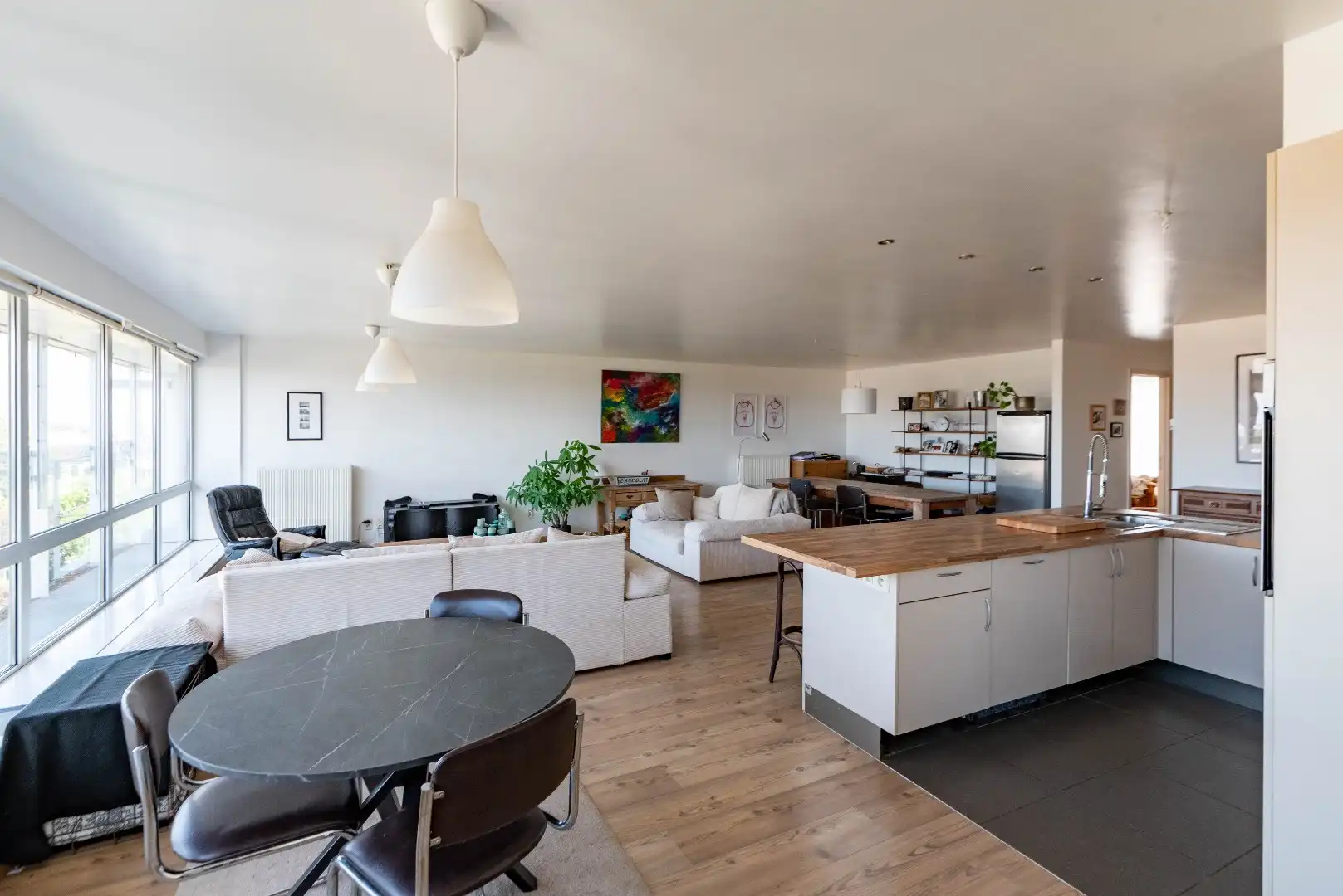 Charmant penthouse met twee zonneterrassen en adembenemend uitzicht over Antwerpen foto 2