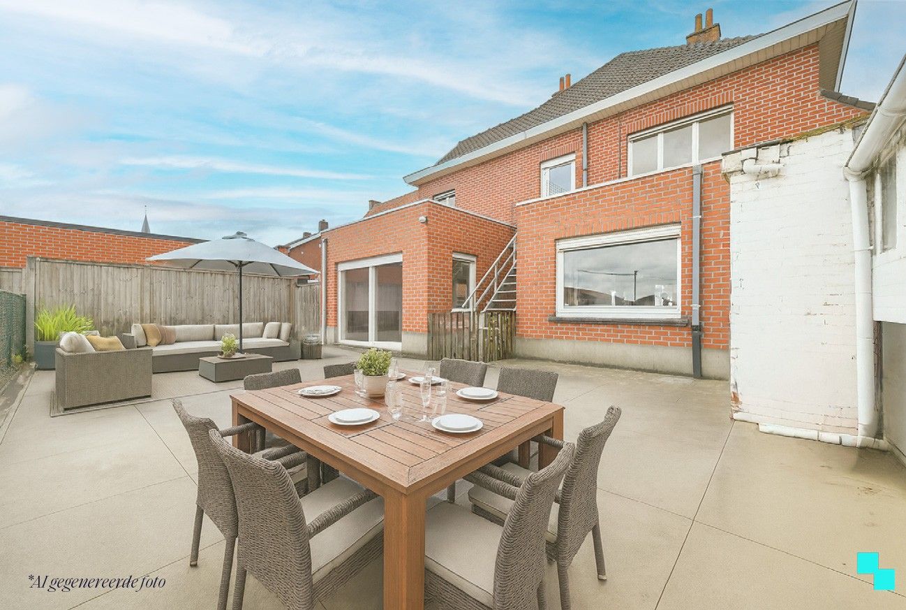 Open bebouwing met vier slaapkamers in het groene Marialoop - Meulebeke foto 8