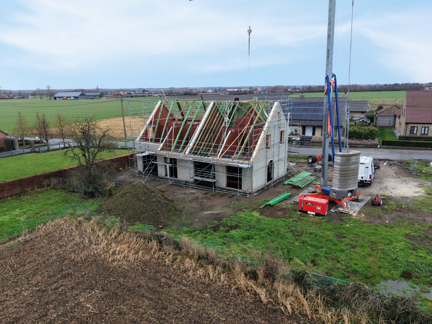 Nieuwbouwwoning met 3 slaapkamers (4 mogelijk) met landelijk uitzicht  foto 4