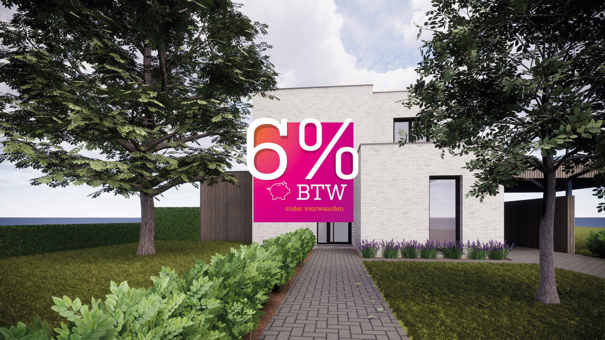 OB met vrij uitzicht en veel grond - koop aan 6% btw! foto {{pictureIndex}}