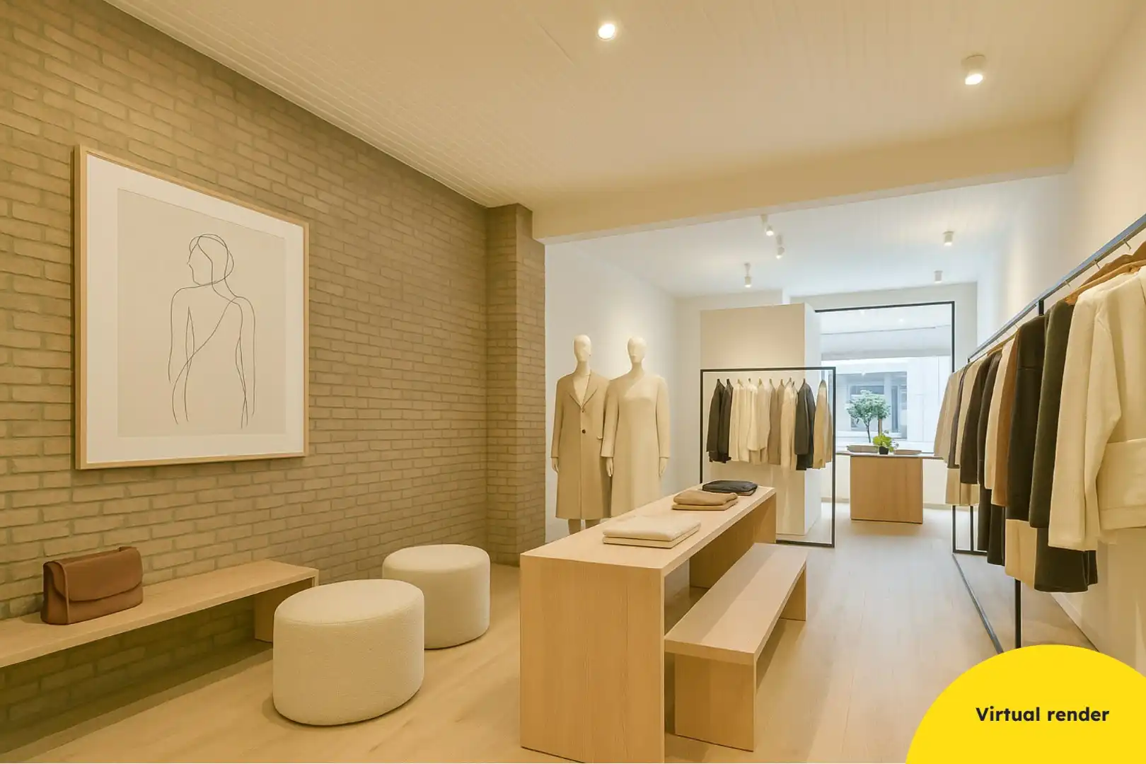 Commerciële ruimte aan de markt in Torhout! foto 6