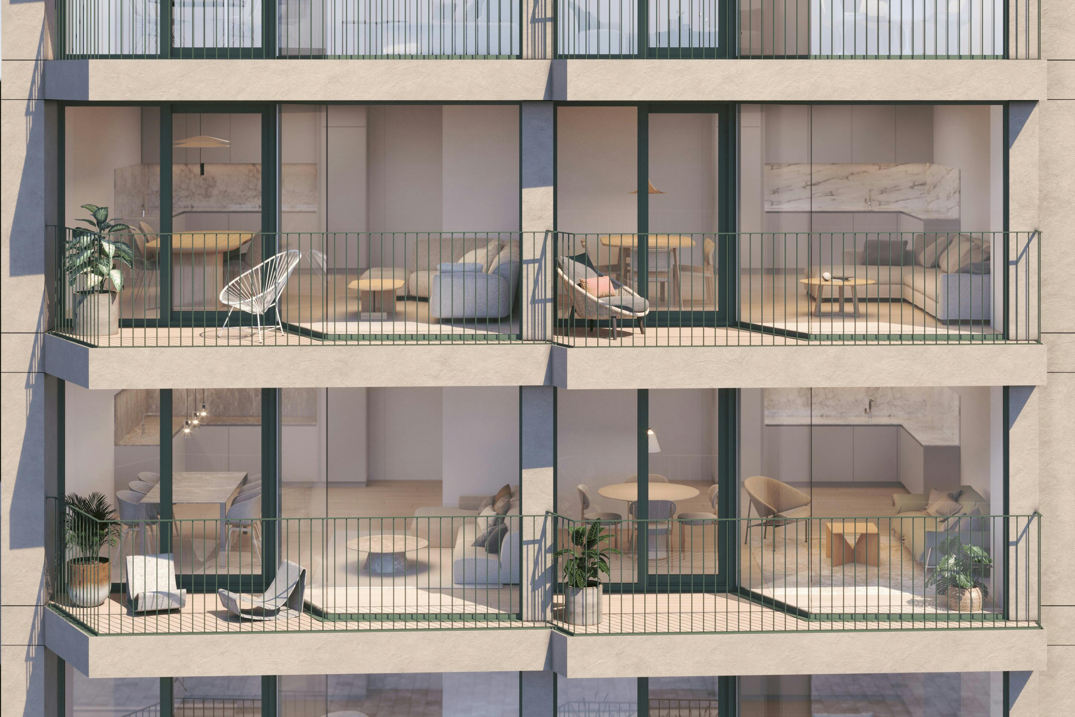 Nieuwbouwappartement met zicht op zee in Residentie ZonZicht foto 7