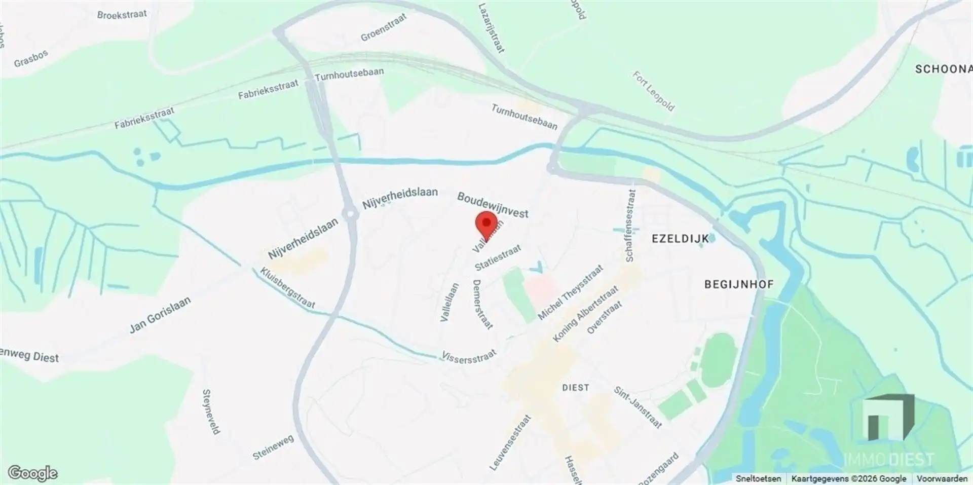 Bouwgrond van 1 are 42 ca te koop op gunstige locatie in Diest foto 8
