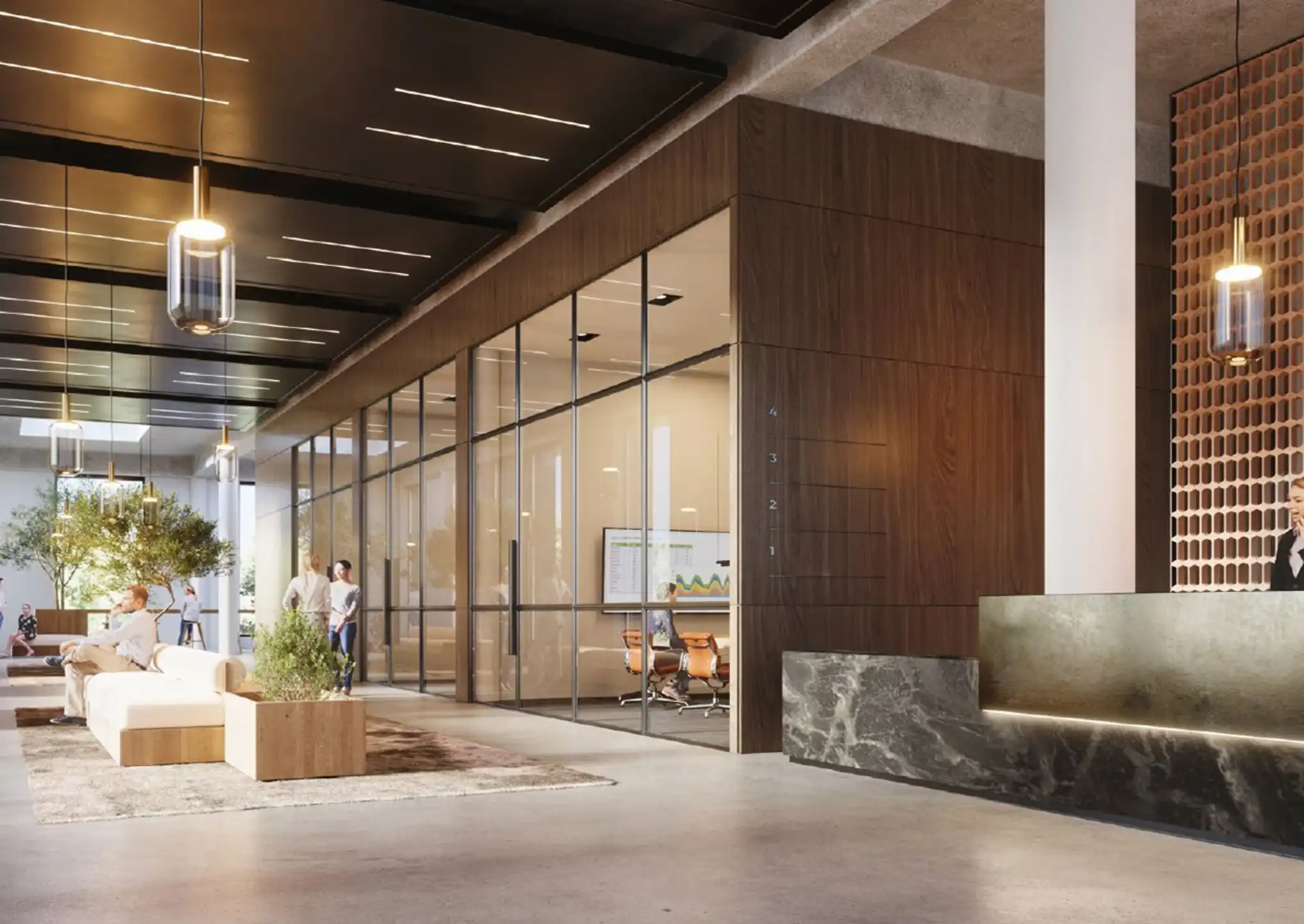 Moderne Polyvalente 1.865m² op de gelijkvloers  te huur foto 6