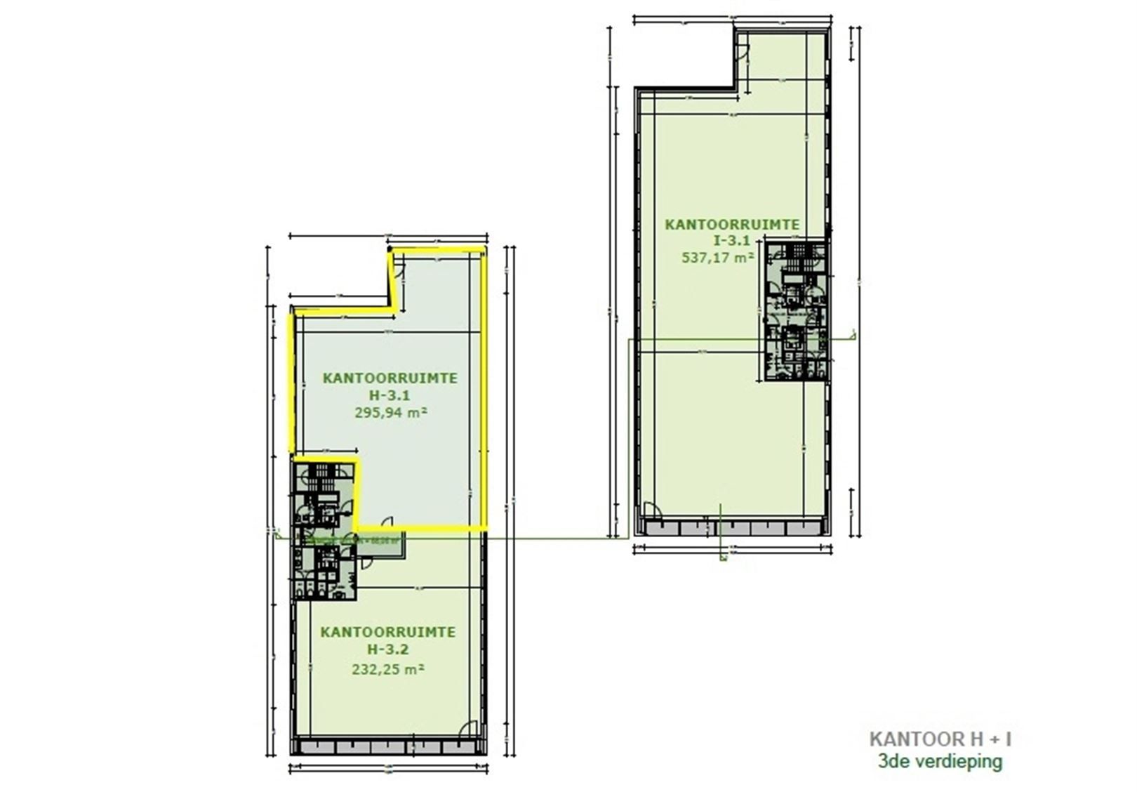 Instapklaar ingericht kantoor aan afriitencomplex Aalst foto 14