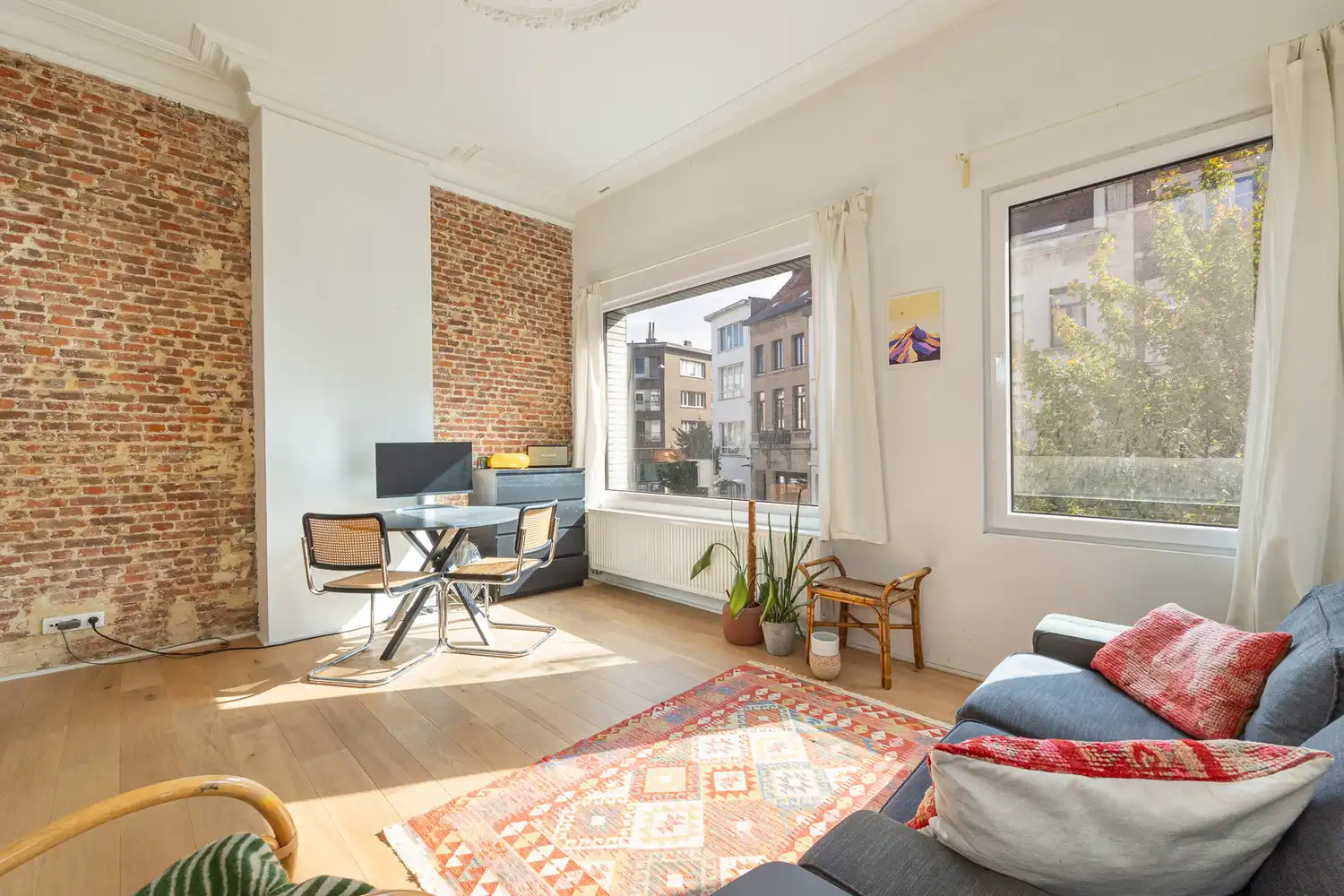 Instapklaar en energiezuinig appartement (EPC B) nabij Park Spoor Noord boordevol charme! foto 4