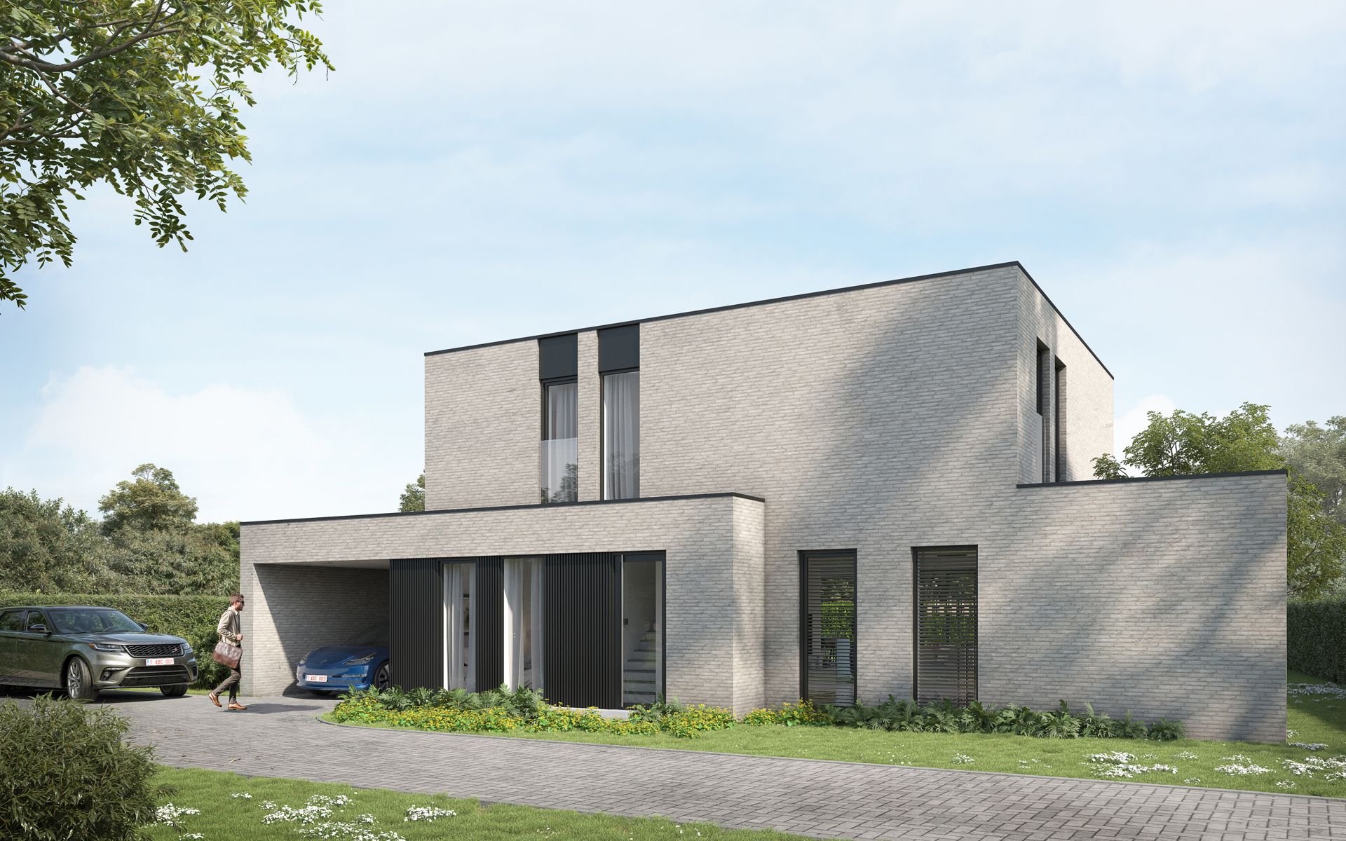 Vrijstaande nieuwbouwwoning foto {{pictureIndex}}