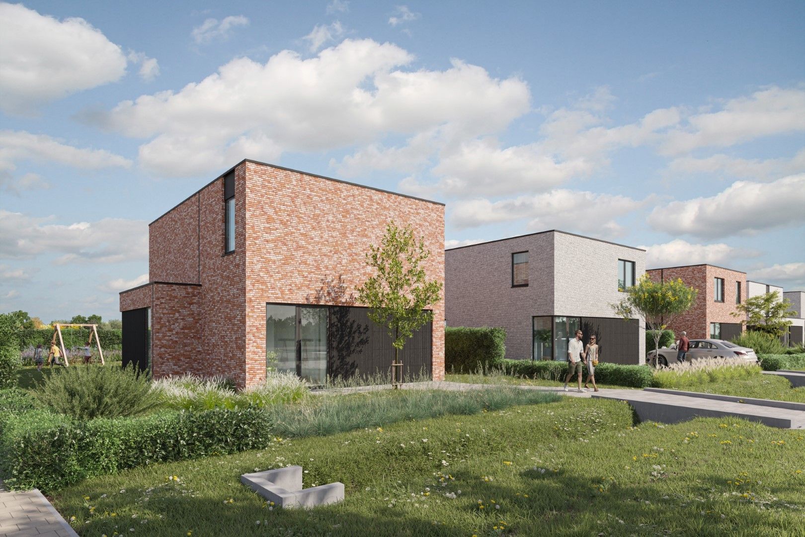 Energiezuinige open bebouwing in nieuwe buurt foto 6