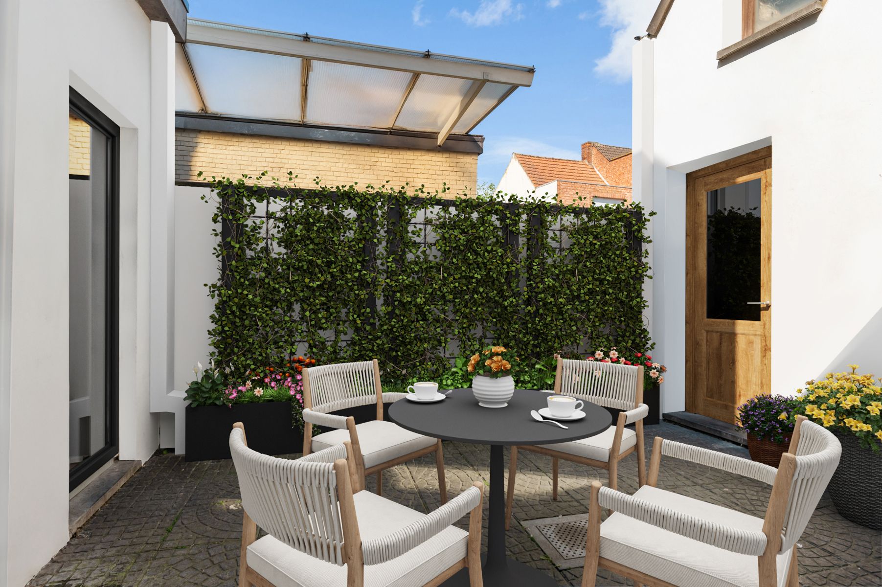 Lichrijk, energiezuinig en instapklare woning in Ekeren foto 15