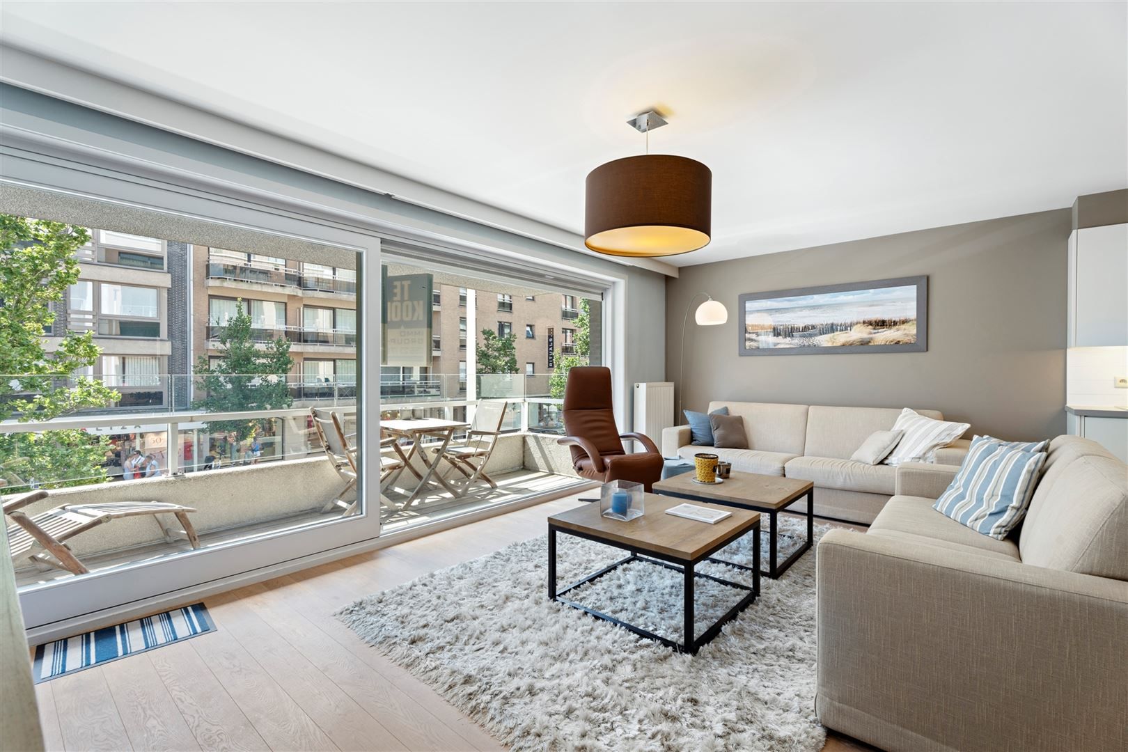 Prachtig afgewerkt  appartement met 2 slaapkamers in topstaat foto 5