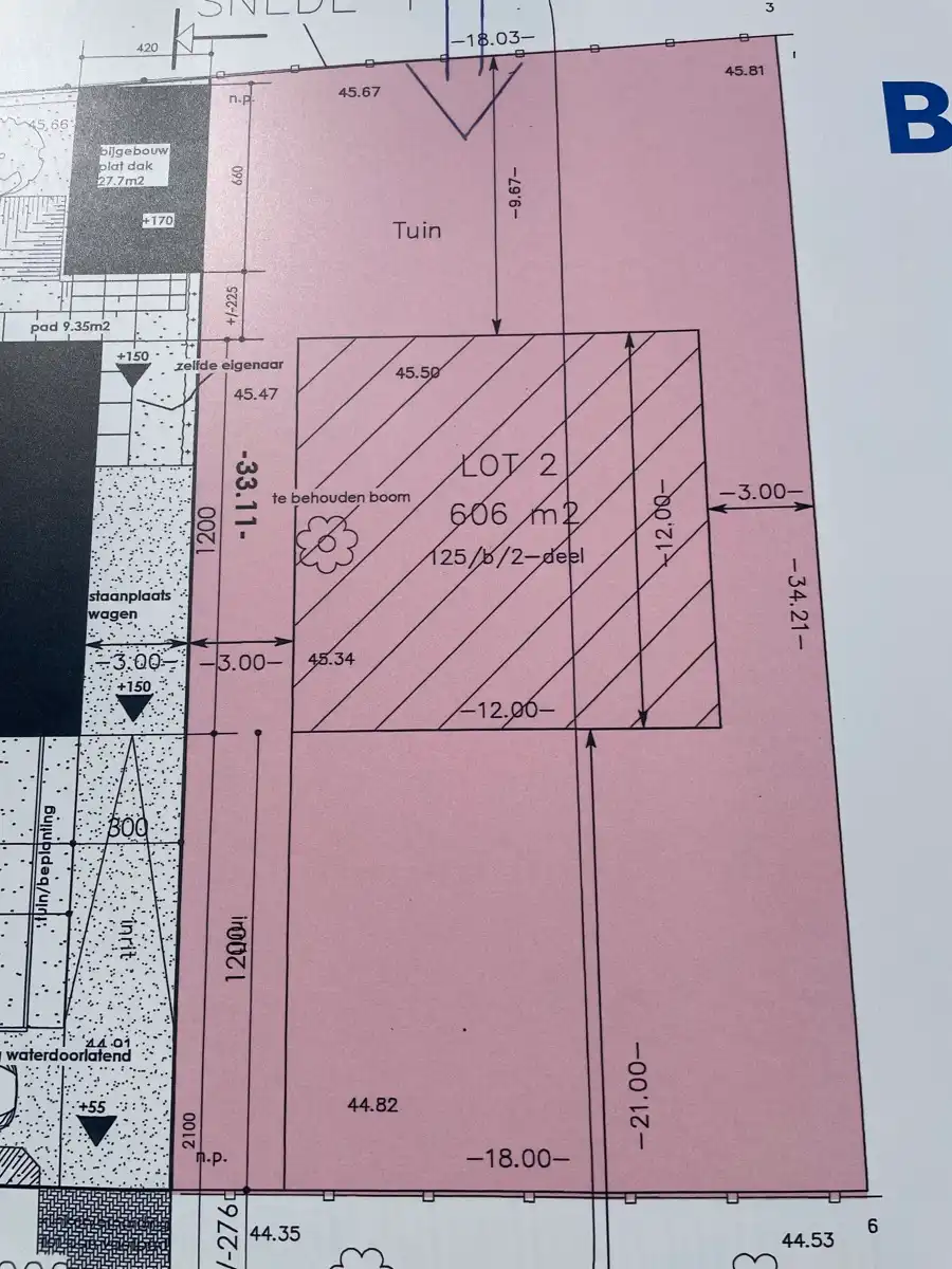 Bouwgrond voor open bebouwing met west oriëntatie foto 3