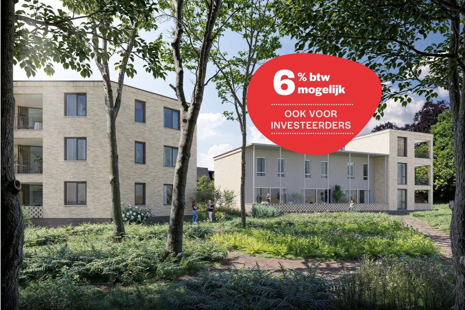 Appartementen in het groen, vlak bij het hart van Gent foto {{pictureIndex}}