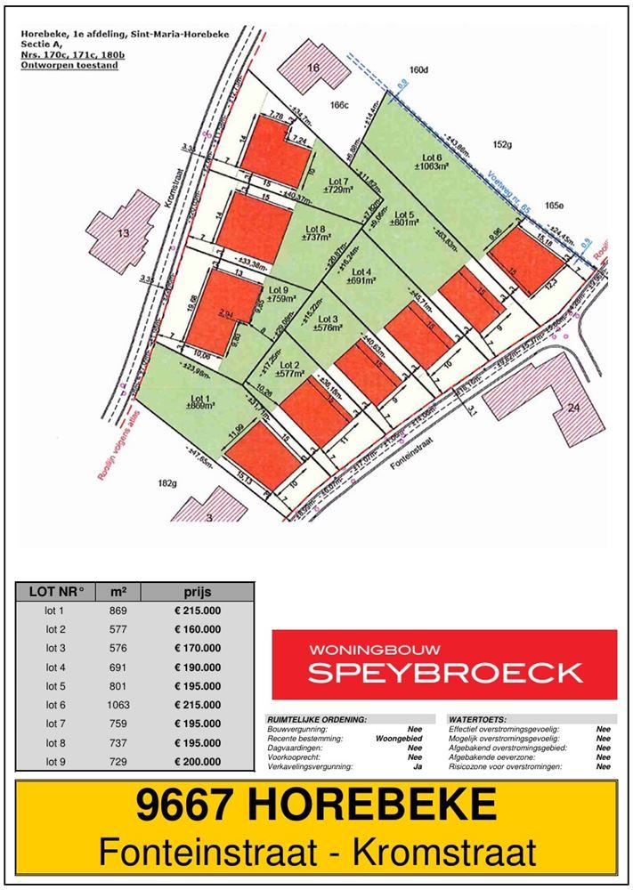 TE KOOP in HOREBEKE aan de Fonteinstraat 5 (lot 2) foto 4