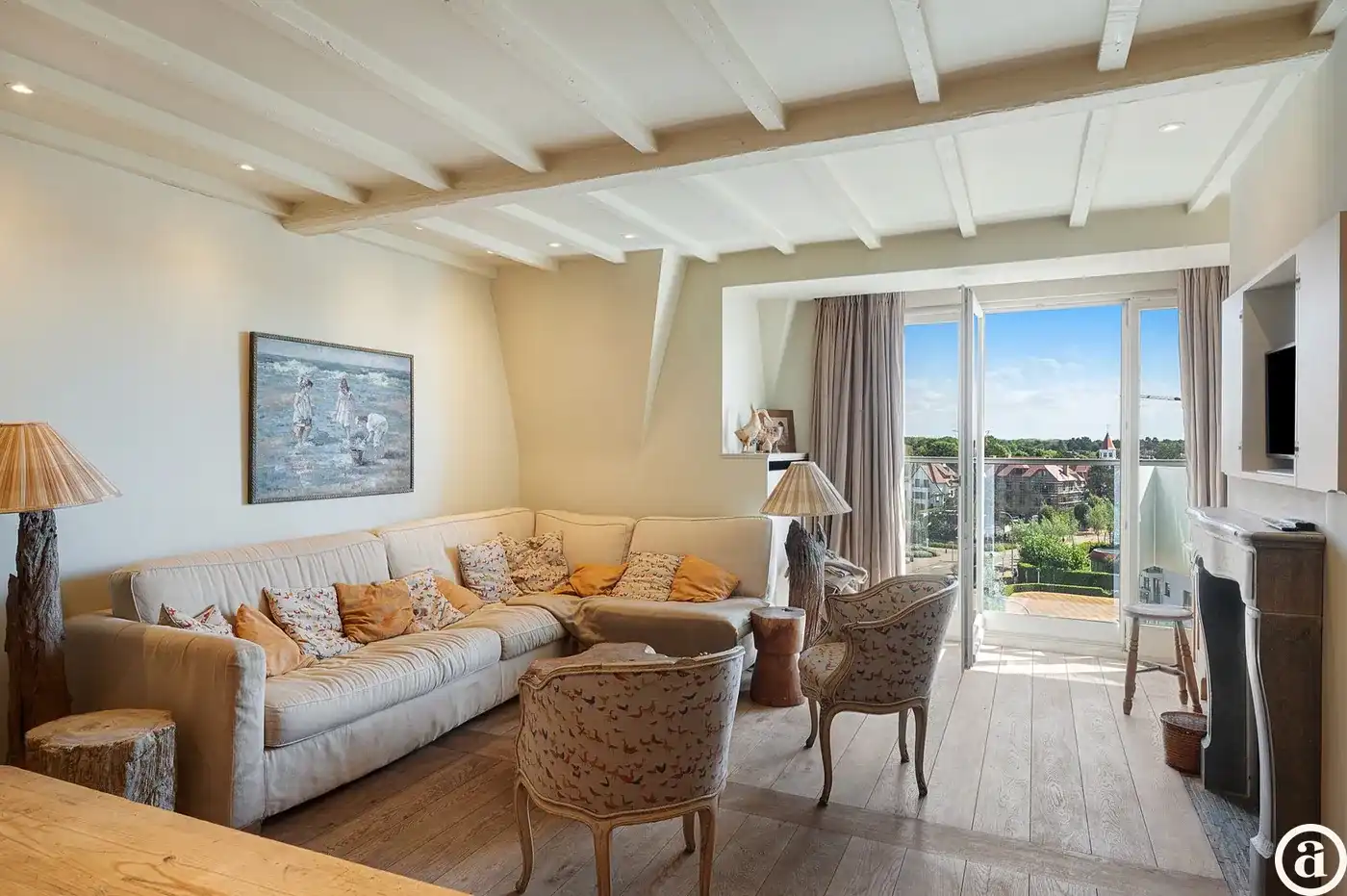 Uitzonderlijk penthouse aan de Kustlaan met open uitzicht    foto 2