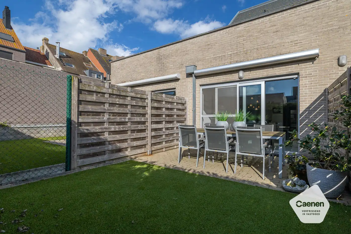 Ruim 1 slpk app in Westende-Dorp met terras foto 15