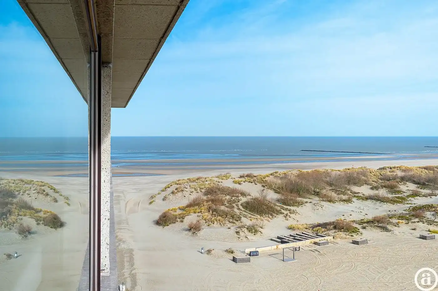 2-slaapkamerappartement met zeezicht,  aan de dijk in Heist  foto 2