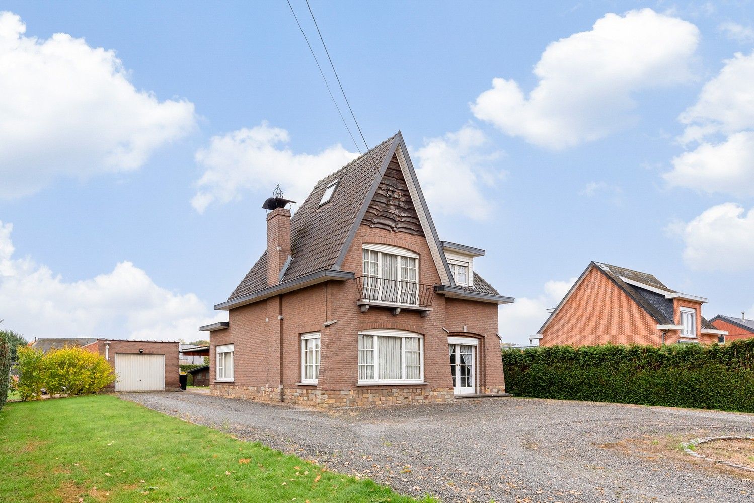 Hoofdfoto van de publicatie: Open bebouwing op ruim perceel van 1.687 m², Liersesteenweg 53, Begijnendijk.