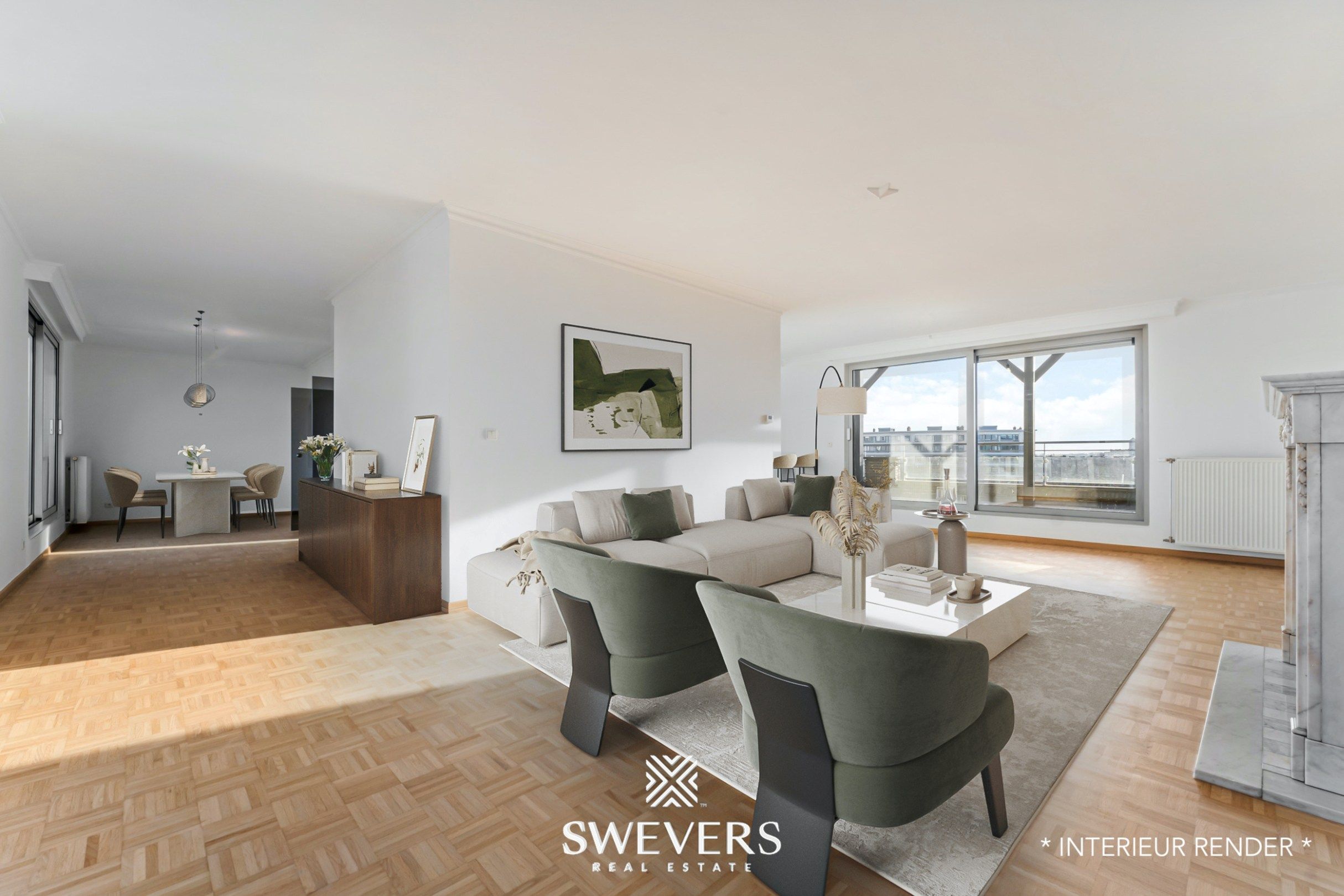 Penthouse te koop Koning Boudewijnlaan 4 -/9 - 3500 Hasselt