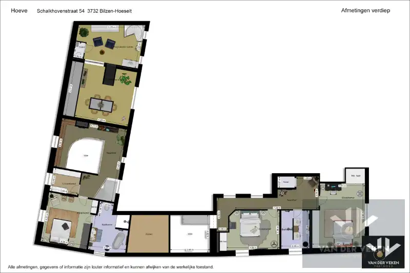 Volledig gerenoveerde, instapklare hoeve met authentieke elementen en sfeer in het hart van Haspengouw - een charmante woning én een ideale locatie om uw evenementenlocatie, B&B, kantoor, ... te vestigen! foto 41
