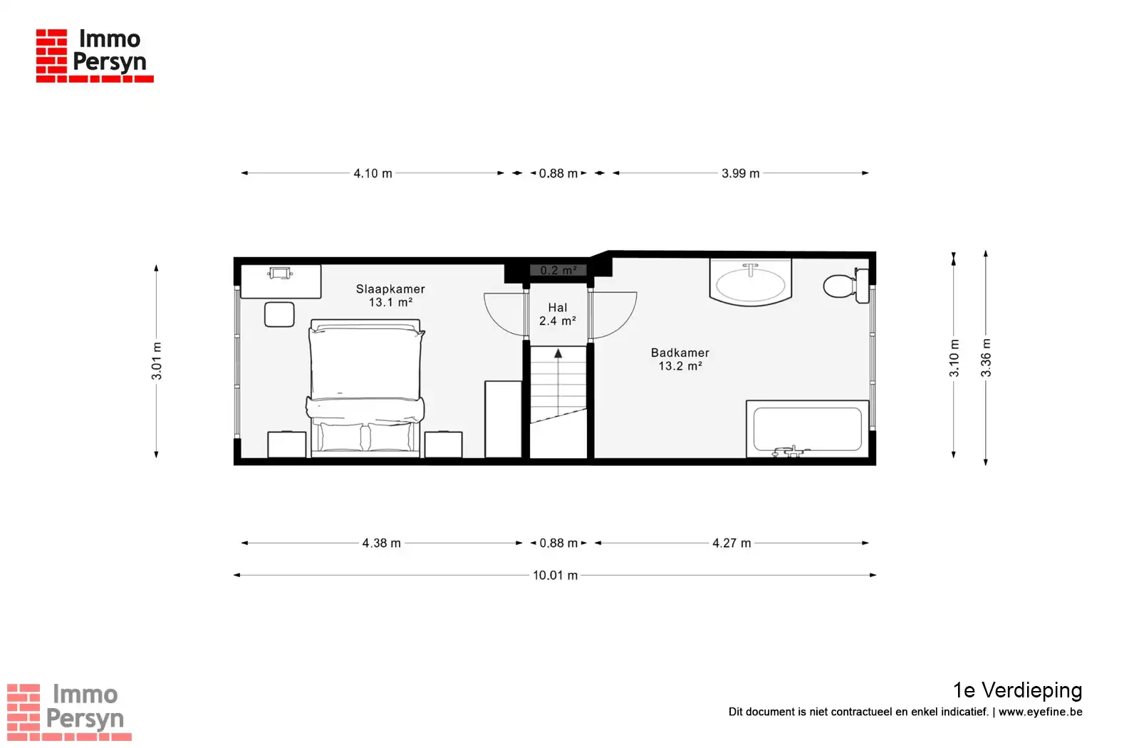 Te renoveren rijwoning met tuin in hartje Zichem foto 16