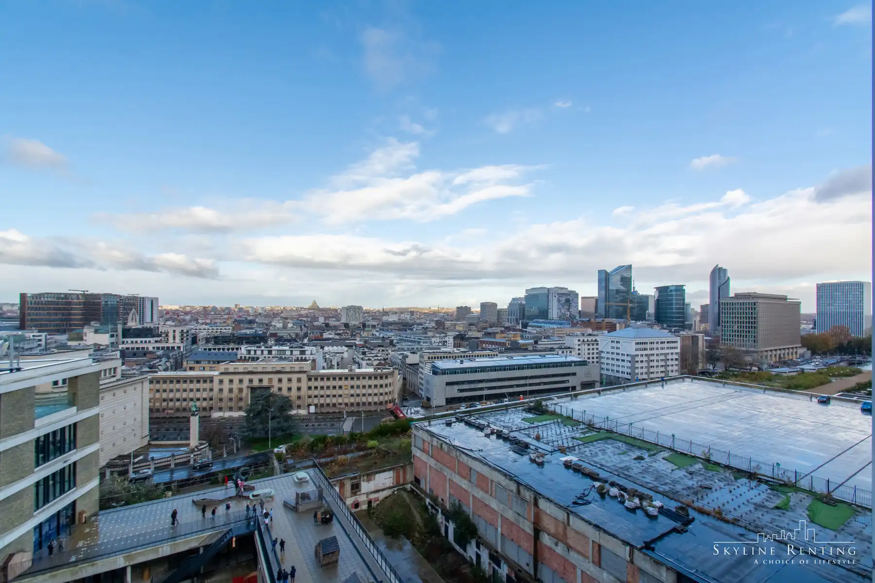 2 slk, terrassen & uitzonderlijk uitzicht – Brussel Centrum foto {{pictureIndex}}