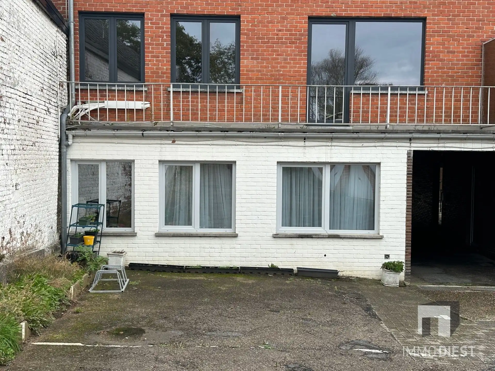 Gelijkvloers appartement met 4 slpks, kelder en garagebox foto 25