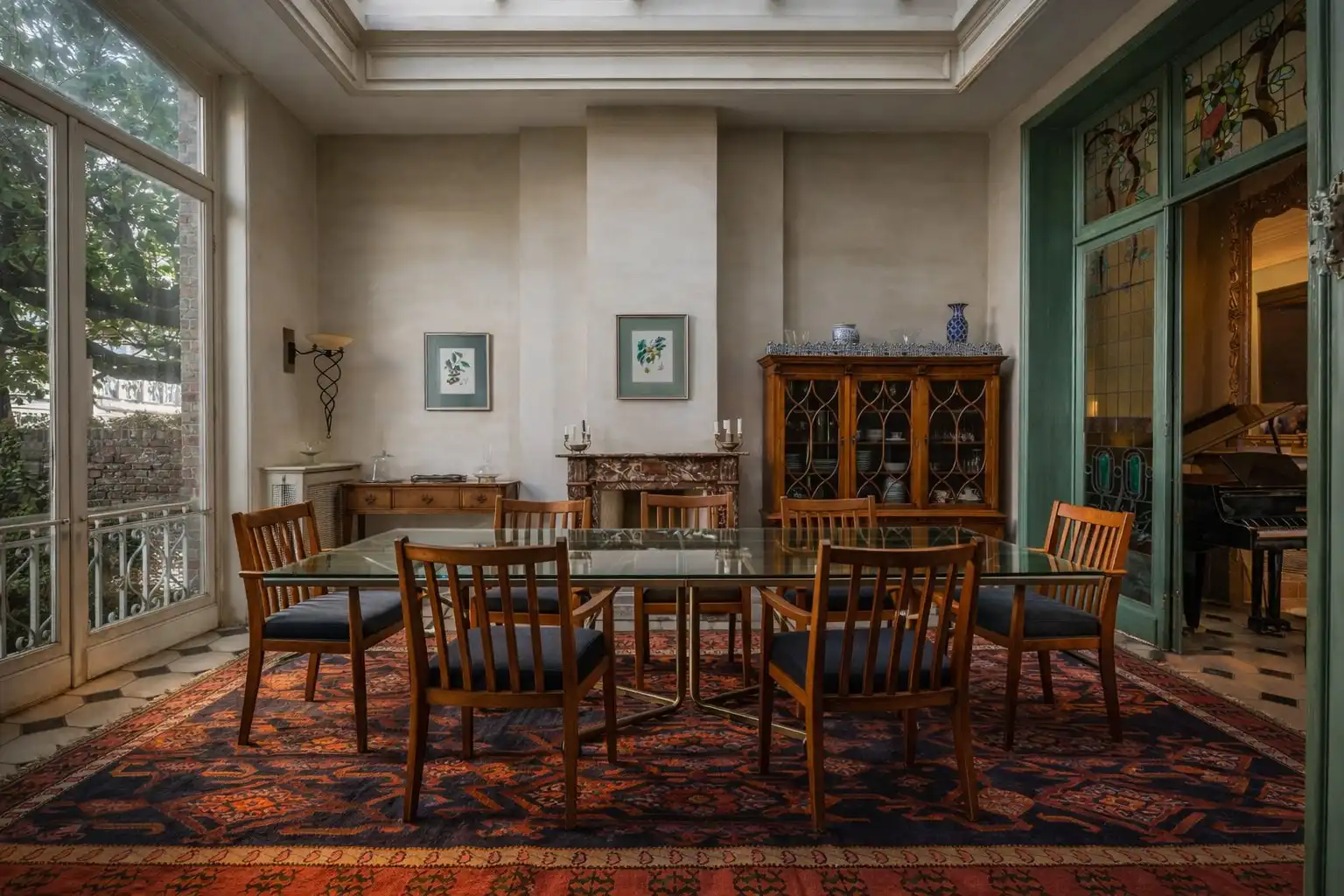 Monumentaal gerestaureerd herenhuis aan de Brugse Reien foto 9