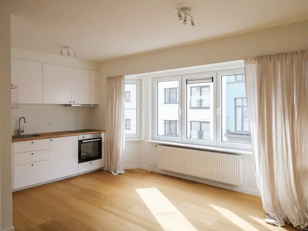 Centrum Gent – Gerenoveerd 1-slaapkamerappartement met terras foto 9