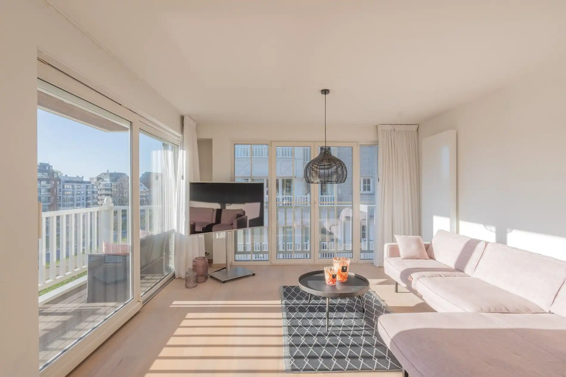 Schitterend hoekappartement met open zichten te Heist foto 8