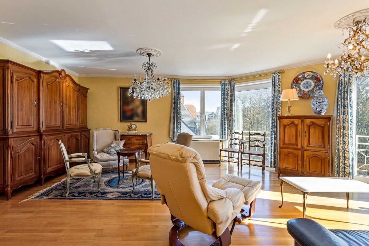 Residentieel erg ruim appartement met parkzicht en drie terrassen foto 4