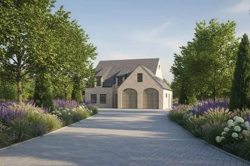 Nieuw te bouwen alleenstaande woning te Hertsberge. foto {{pictureIndex}}