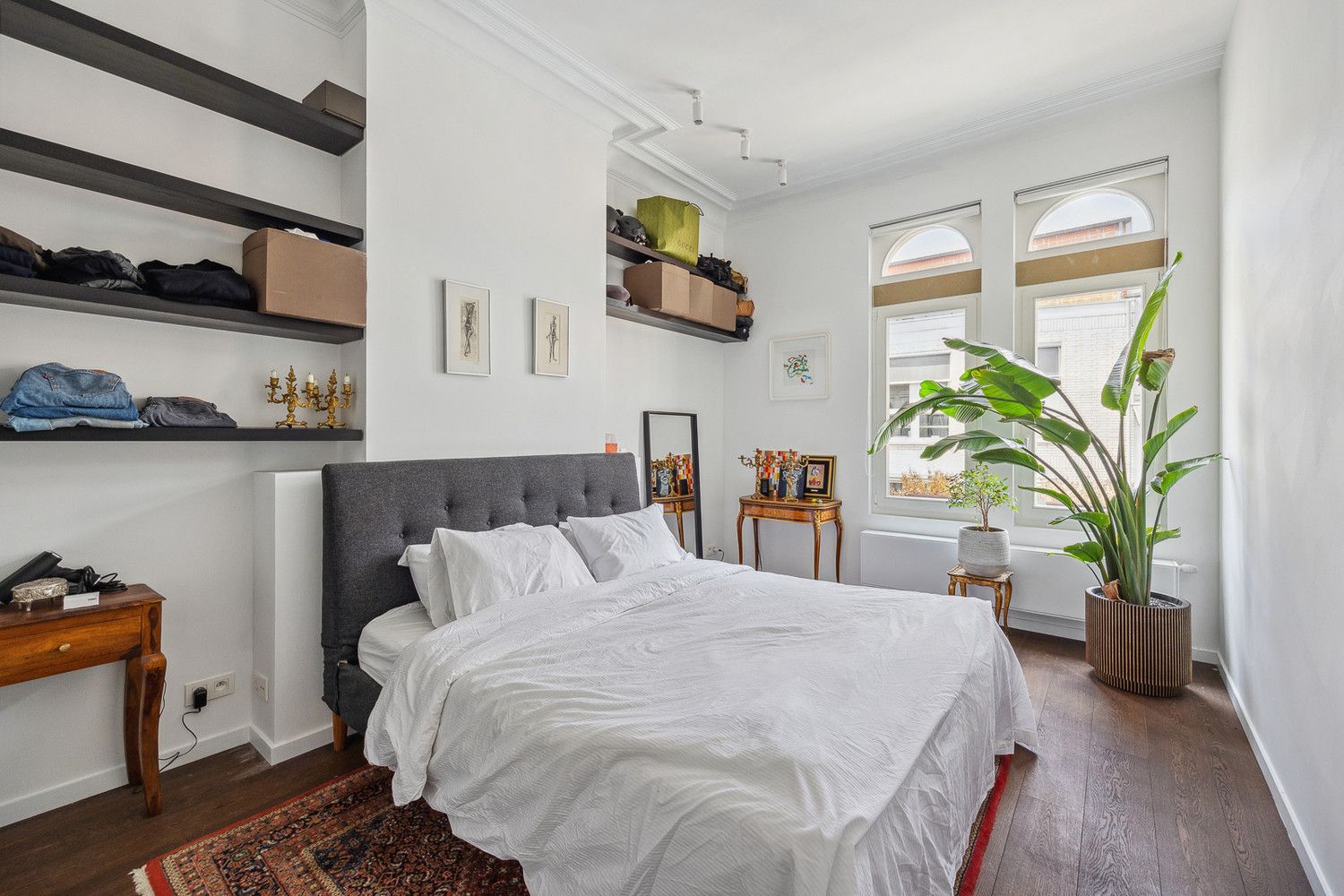 Luxueus duplexappartement (170m²) in monumentale meesterwoning te Antwerpen-centrum met heerlijk zonneterras (EPC B!) + 2 optionele parkings foto 16