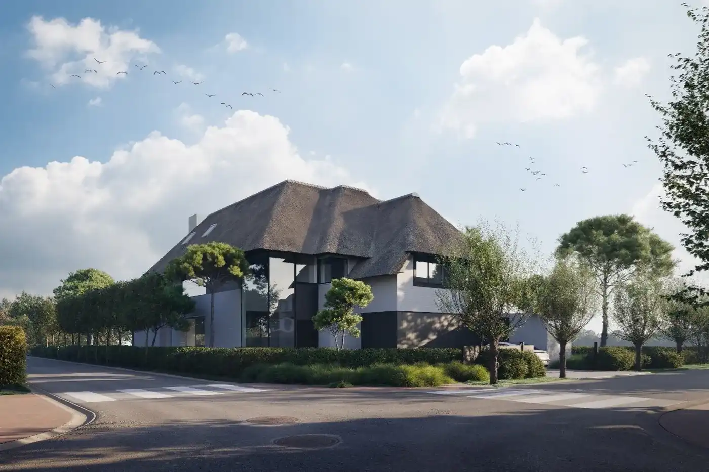 GOLFLOT:   bouwperceel met open zicht rechtstreeks op toekomstige golf van Duinenwater.  foto 7