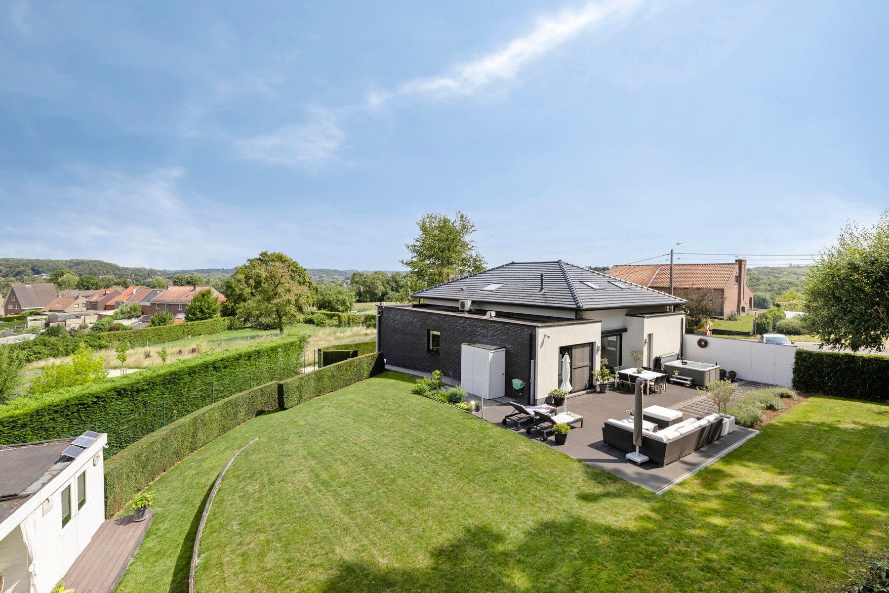 Prachtige moderne, energiezuinige villa in het groene Dworp foto 29