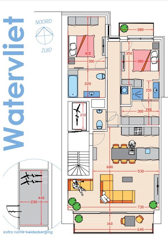 RESIDENTIE WATERVLIET - Eerste verdiep - Energiezuinig nieuwbouwproject met een hoogwaardige afwerkingen gelegen in het centrum van Knokke, nabij de Winkelstrat foto 19