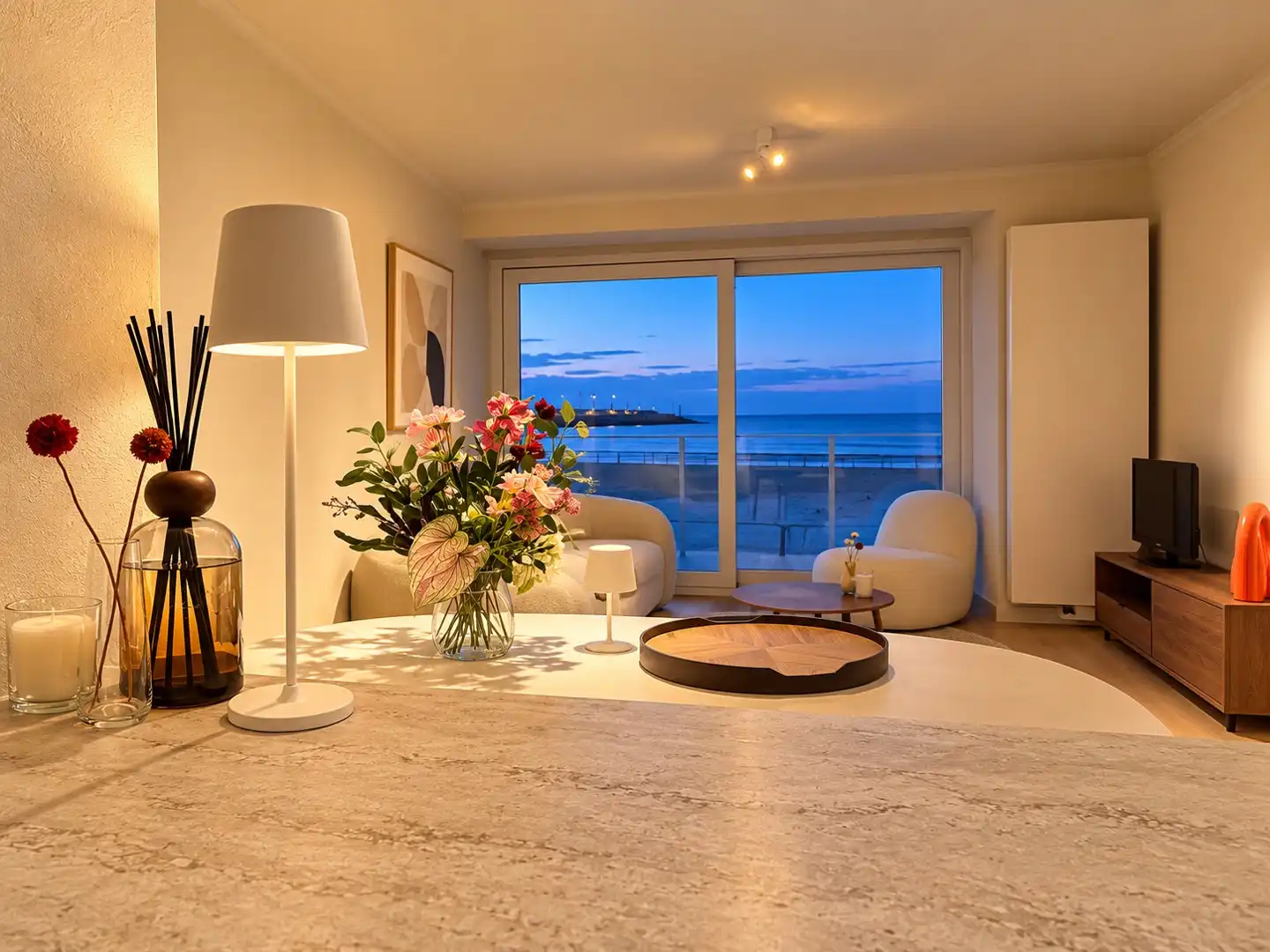 Gemeubeld appartement mooi zeezicht foto 13