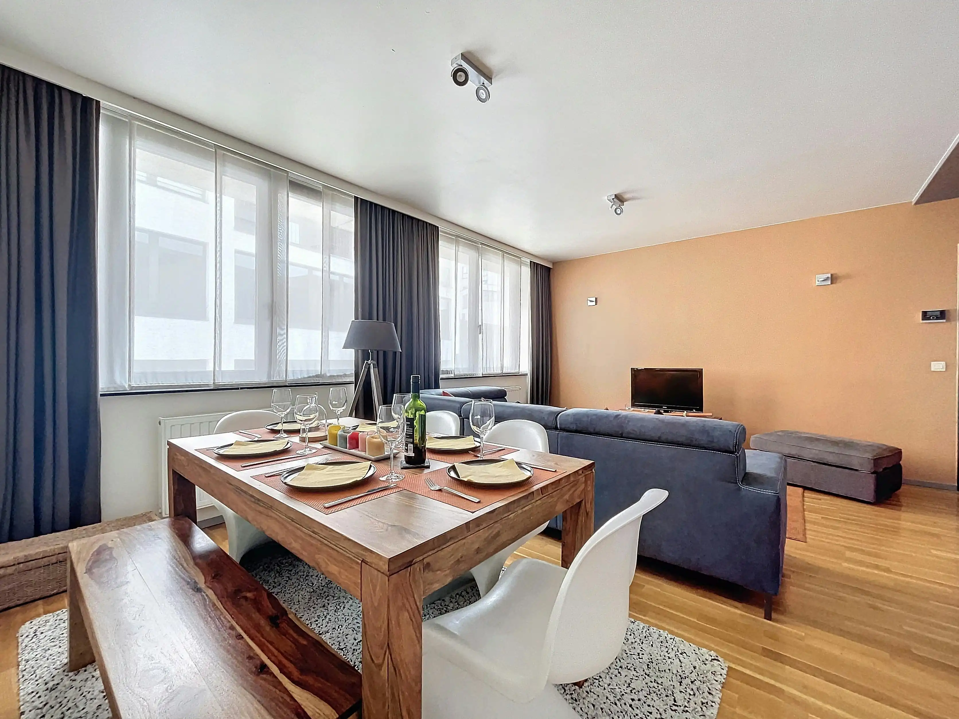 Appartement met terras te Brussel centrum Rouppe en Zavel foto 5