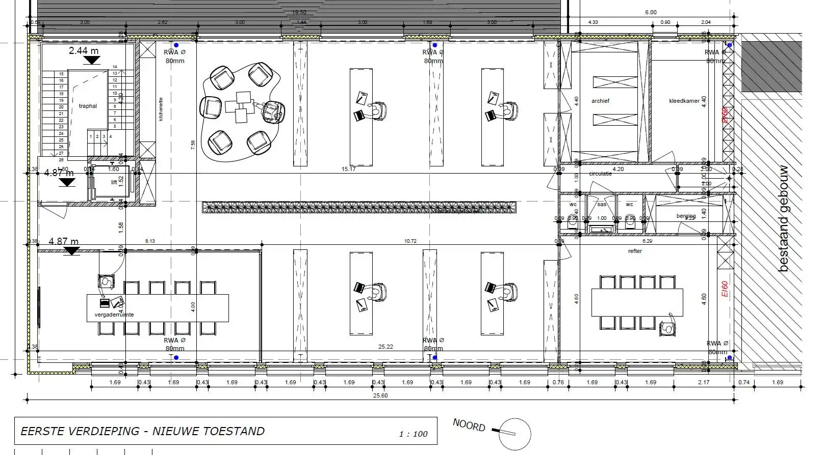 Prachtige kantoorruimte, 275 m², met private parking, gunstig gelegen te Torhout. foto 20