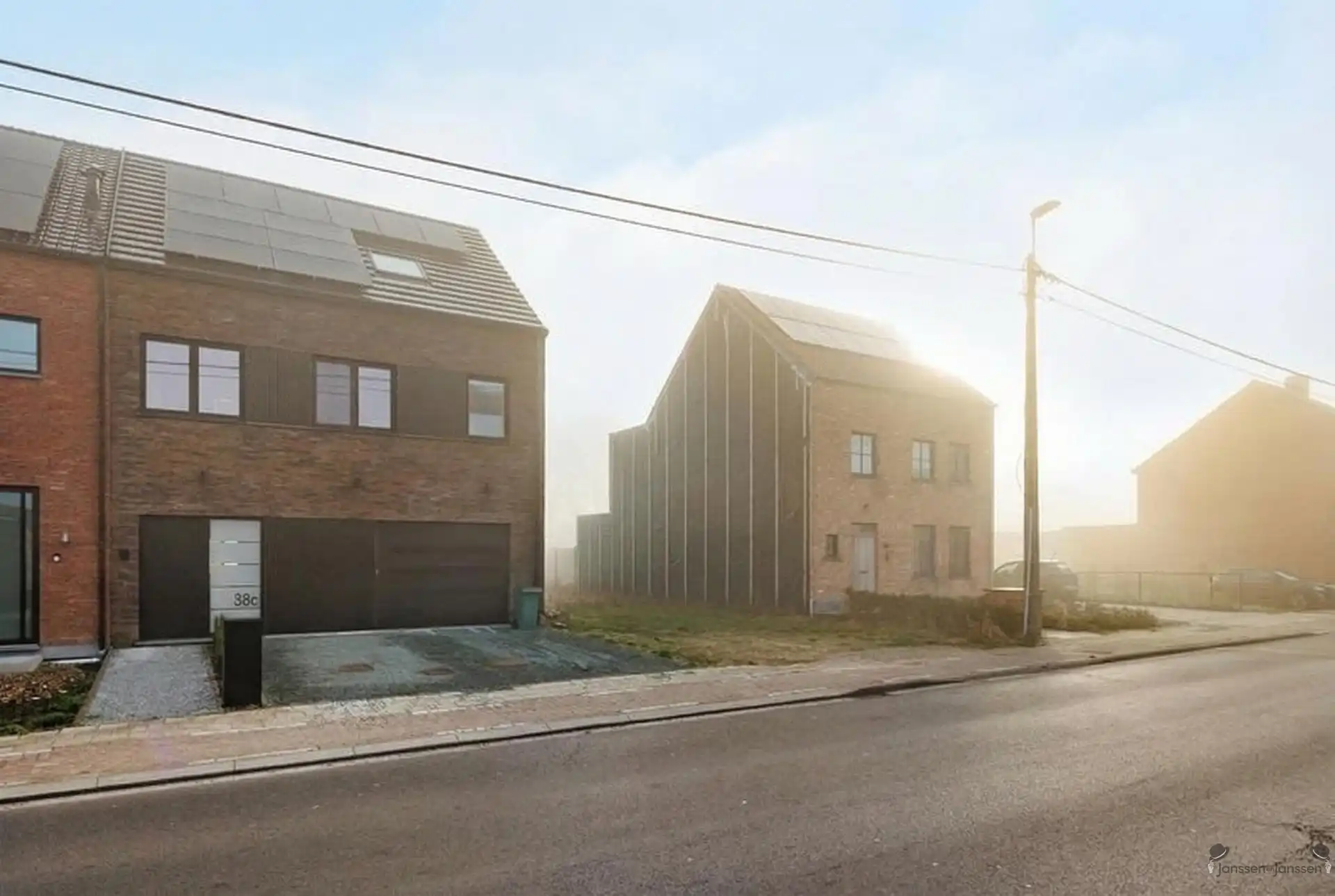 Bouwgrond gesloten bebouwing rustige ligging met prachtig groen uitzicht foto 3