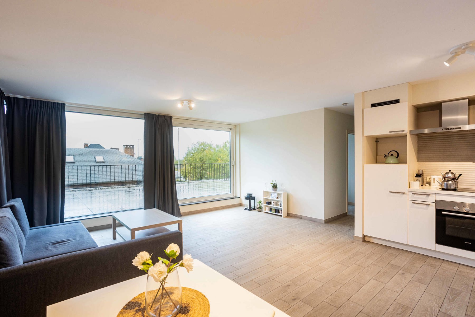 Modern NB appartement 2slpk, fantastisch terras & 2 parkpl. foto 7
