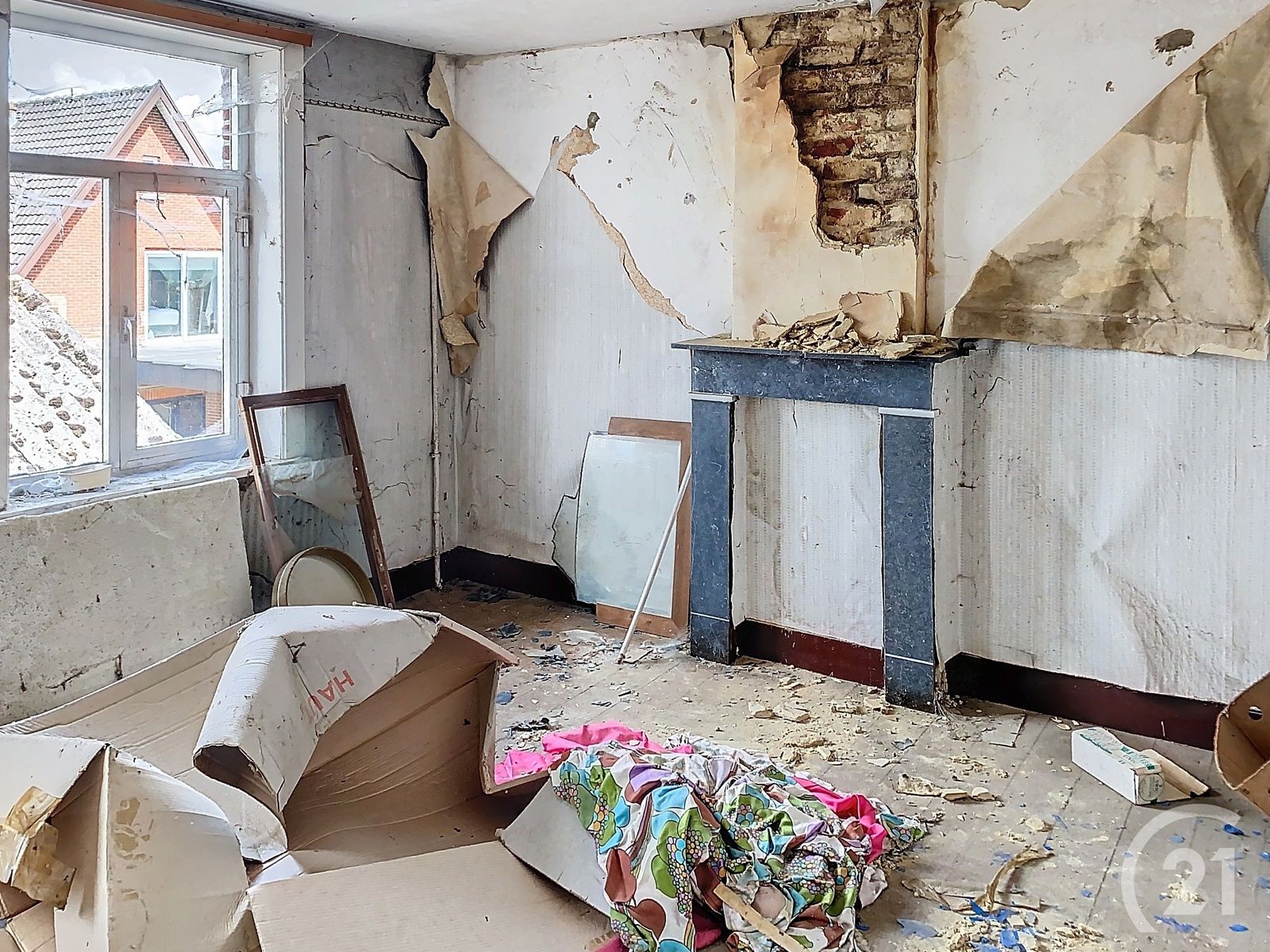 Achtergelegen te renoveren woning met loods in Schoonderbuken! foto 11