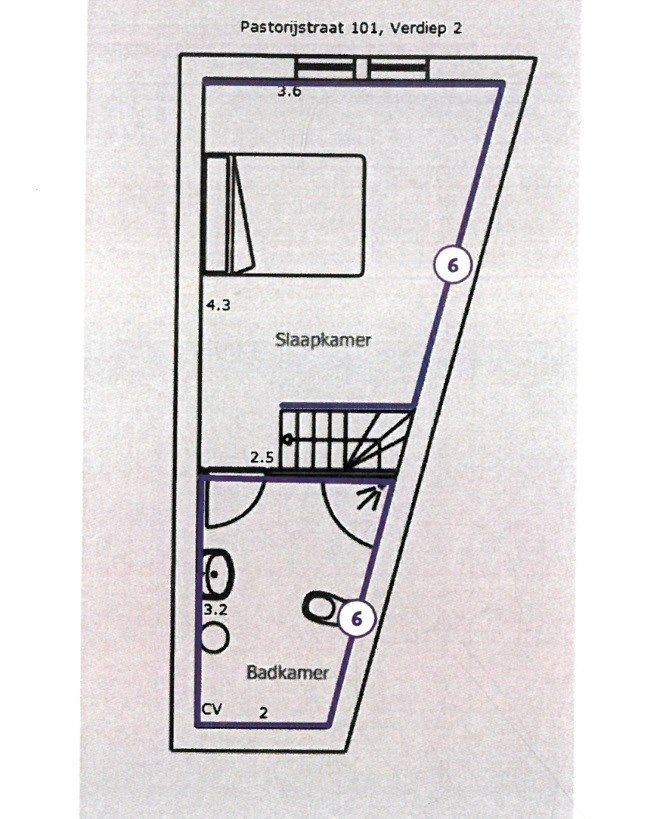 Gezellige rijwoning met 1 slaapkamer (+ bureau) en terras (2 slpks mogelijk) foto 15