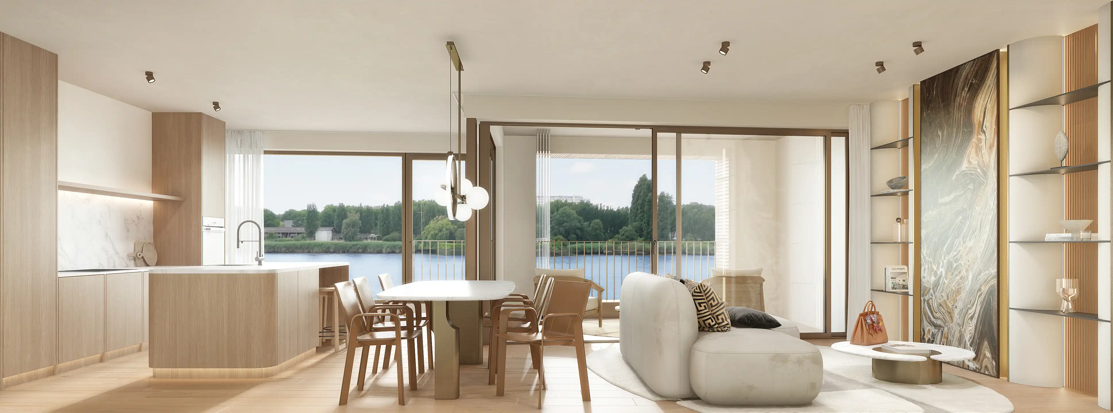 ANTWERPEN KAAIEN - Subliem wonen aan de Schelde  foto 2