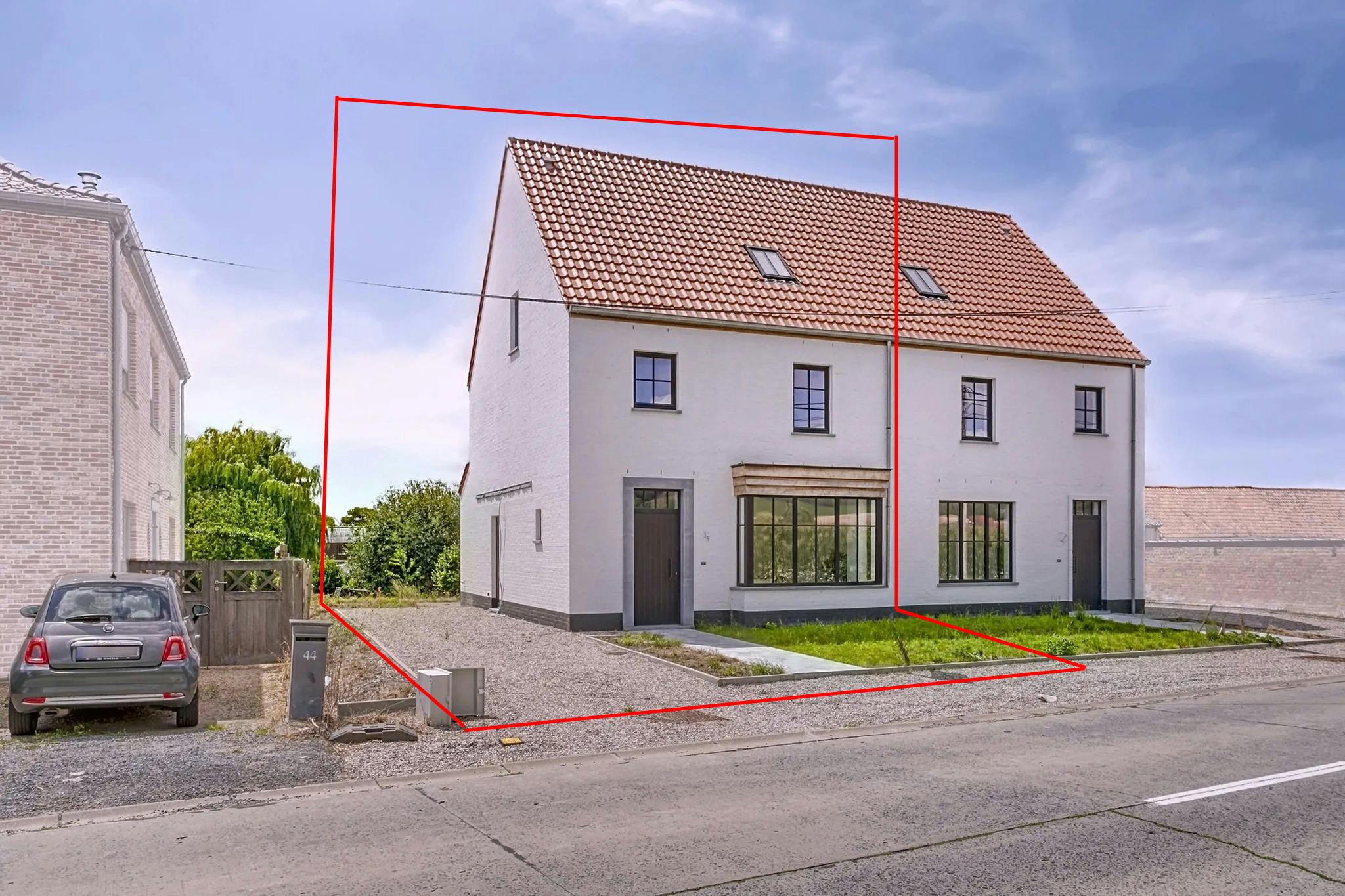 Nieuwbouwwoning in Amougies te koop! foto {{pictureIndex}}