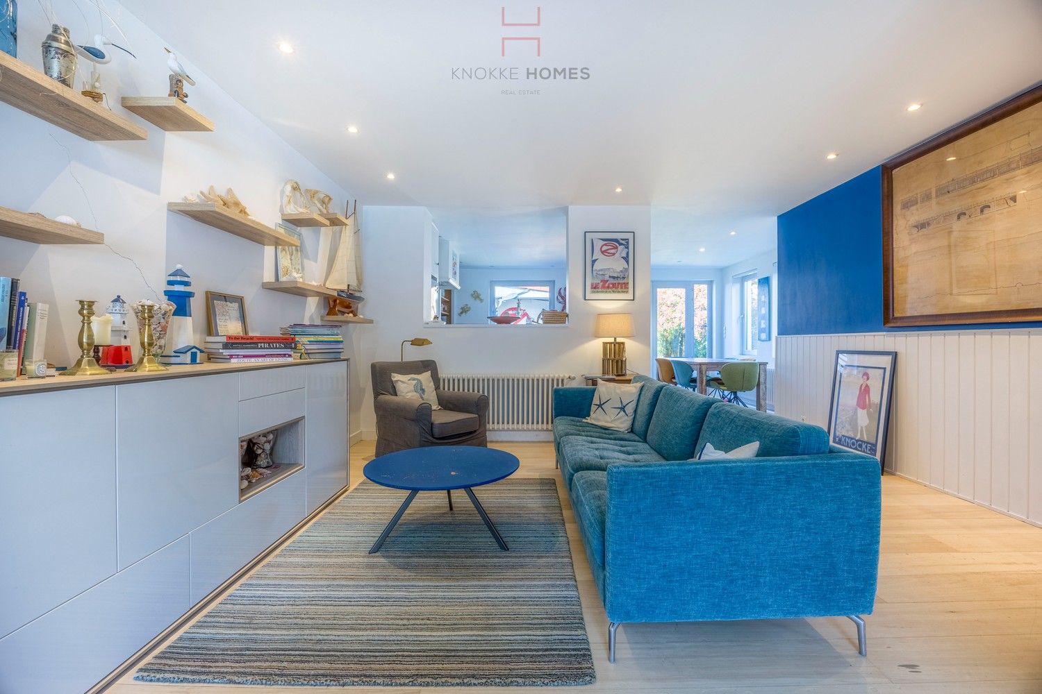 Instapklare halfopen woning in Oud-Knokke met 3 slaapkamers en private parkeerplaats voor twee wagens foto 7