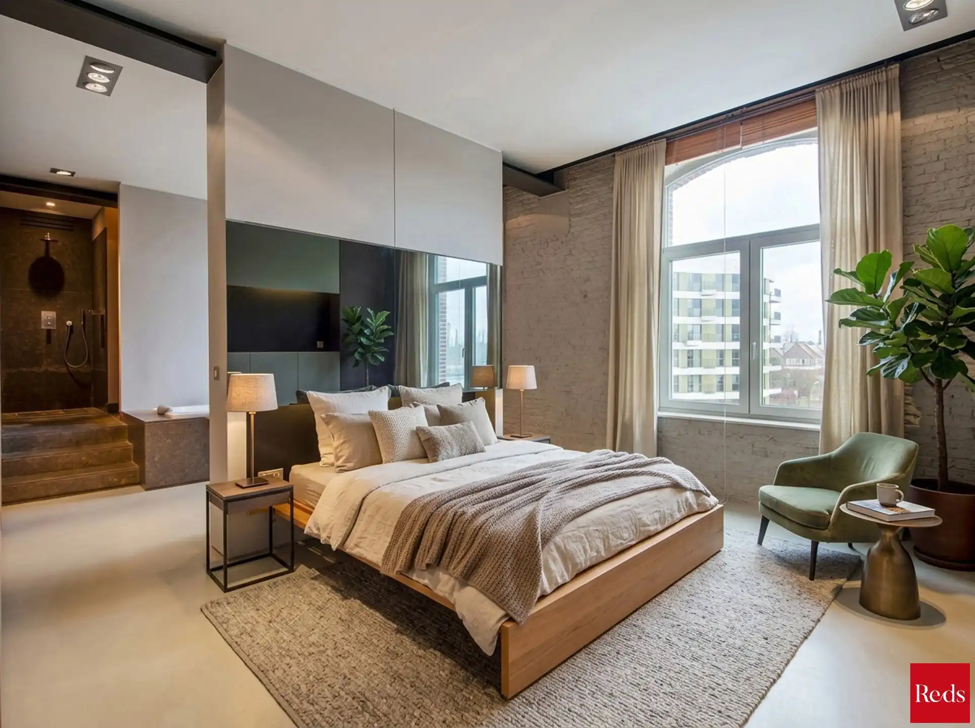 Ruime loft met schitterend zicht op de Rupel foto 8