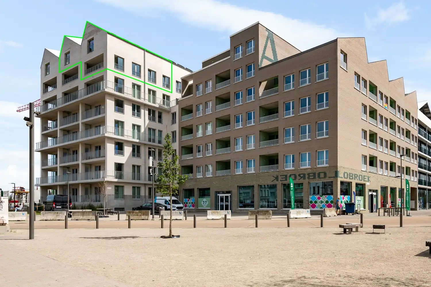 Nieuwbouw duplex penthouse met royaal terras in de Slachthuissite! foto 29