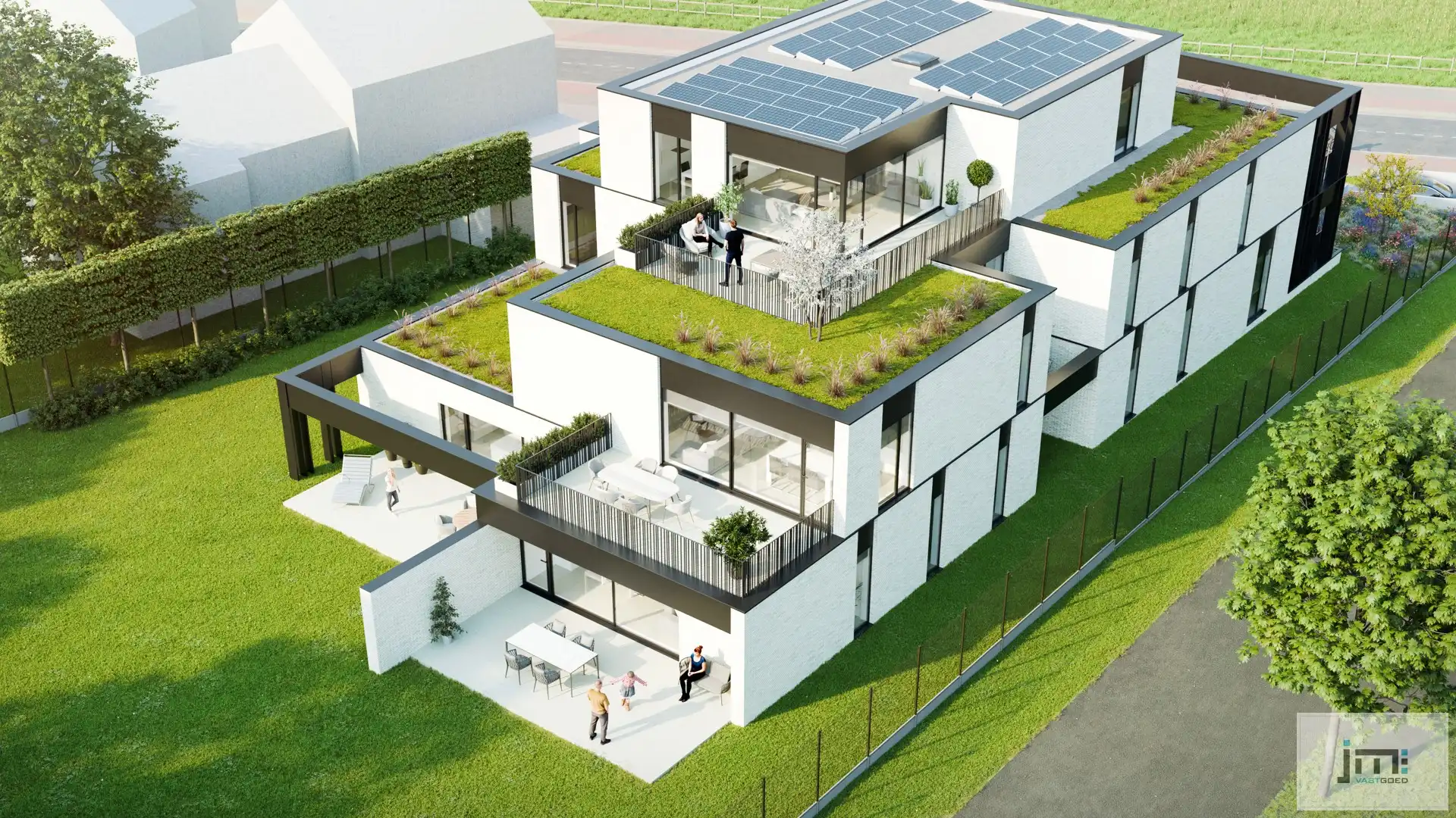 Nieuwbouwappartement met 2 slaapkamers, ondergrondse autostaanplaats en kelderberging foto 4